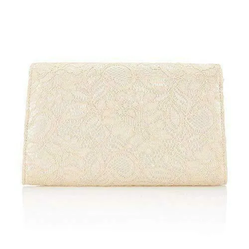 Adrianna Papell Seta Lace Small Envelope Clutch