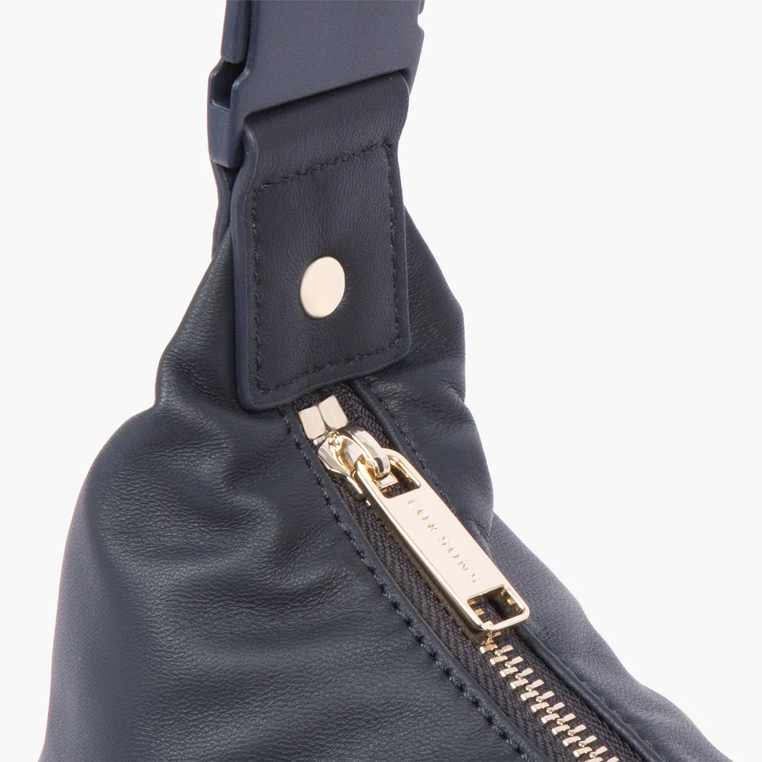 Aoyama - Sheepskin Leather - Navy