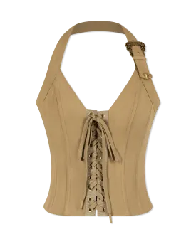 Corset Lace-Up Top