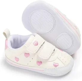 E-FAK Baby Shoes Boys Girls Infant Sneakers Non-Slip Rubber Sole Toddler Crib First Walker Shoes
